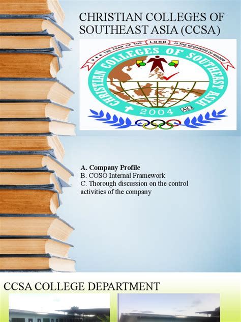 About Us – Christian Colleges of Southeast Asia (CCSA).